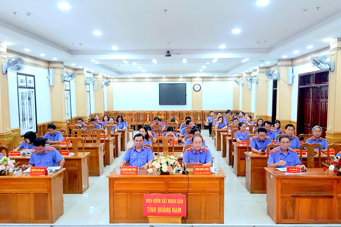 VKSND tỉnh Quảng Nam tập huấn ứng dụng AI và triển khai phòng họp không giấy