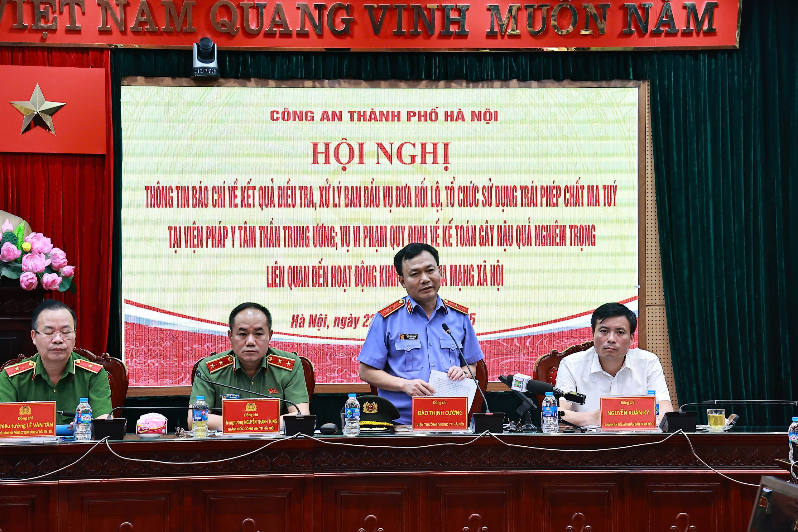 Khởi tố 40 đối tượng trong vụ “chạy” kết luận giám định tại Viện Pháp y tâm thần Trung ương