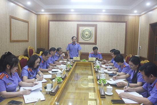 VKSND tỉnh Quảng Bình và VKSND tỉnh Quảng Trị họp chuẩn bị sáp nhập tỉnh