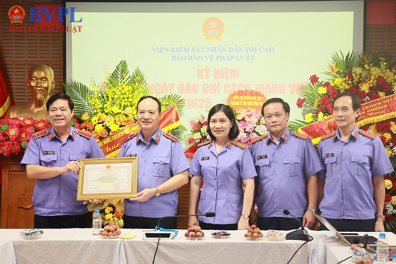 Lời cảm ơn của Báo Bảo vệ pháp luật nhân kỷ niệm 100 năm Ngày Báo chí cách mạng Việt Nam