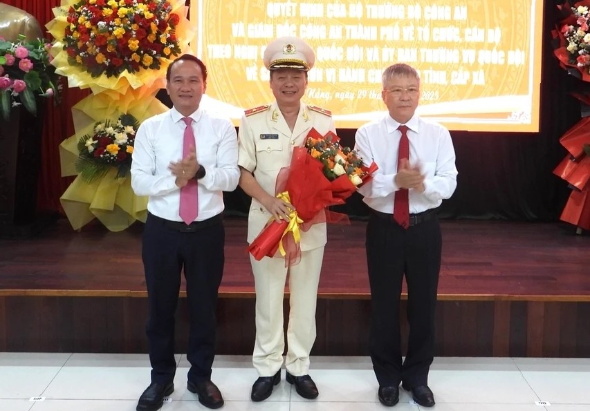 Thiếu tướng Nguyễn Hữu Hợp giữ chức Giám đốc Công an TP Đà Nẵng sau sáp nhập