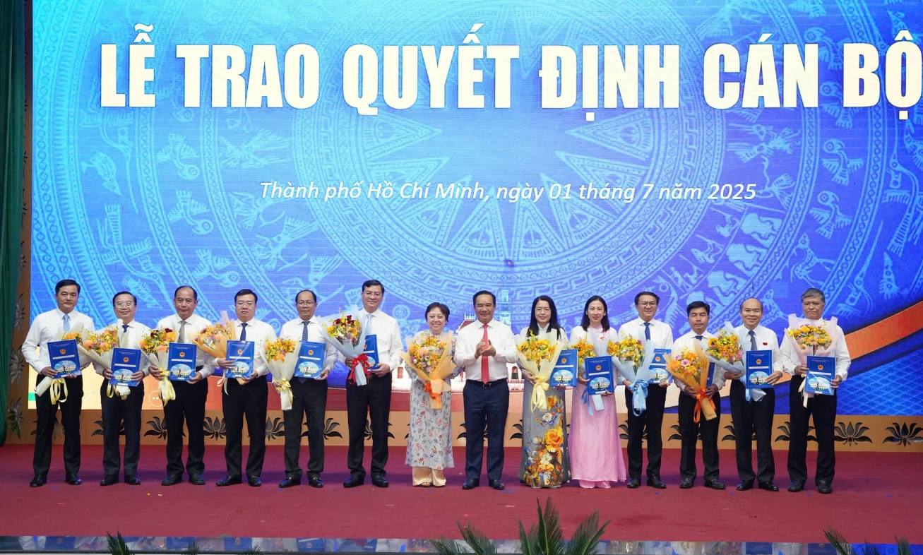 Danh sách lãnh đạo các sở, ngành của TP Hồ Chí Minh mới