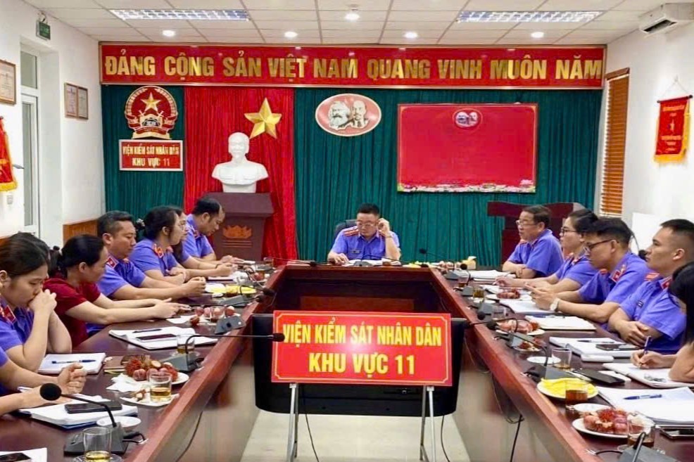 VKSND khu vực 11, tỉnh Phú Thọ khẩn trương triển khai nhiệm vụ sau sáp nhập