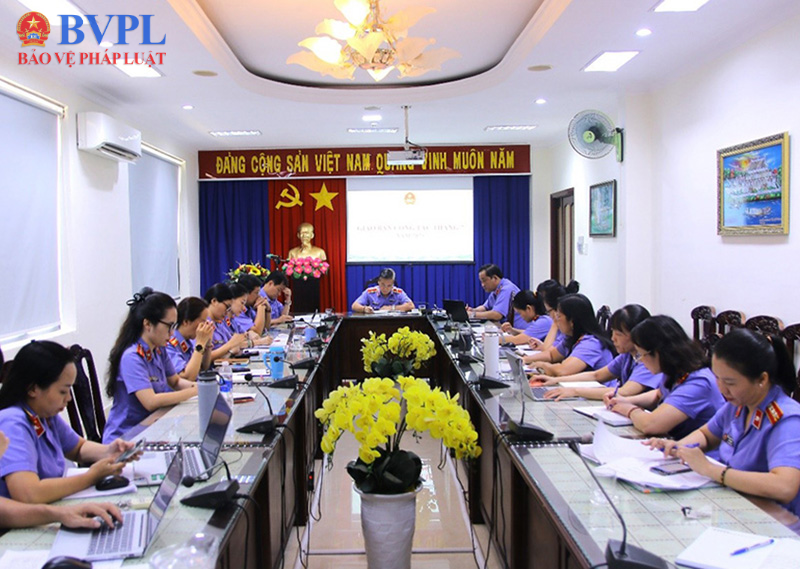 Phân hiệu Trường Đại học Kiểm sát giao ban công tác tháng 7 2025