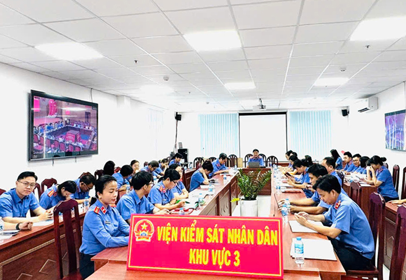 VKSND Khu vực 3, TP Hồ Chí Minh triển khai ngay các nhiệm vụ trọng tâm