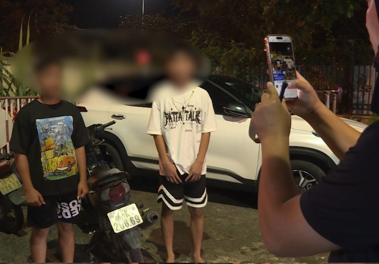 Hàng trăm thanh, thiếu niên bị xử lý vì vi phạm giao thông