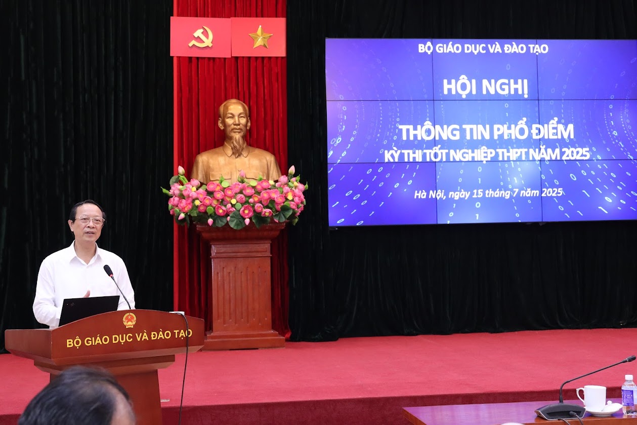 Công bố phổ điểm các môn thi, Kỳ thi tốt nghiệp THPT năm 2025