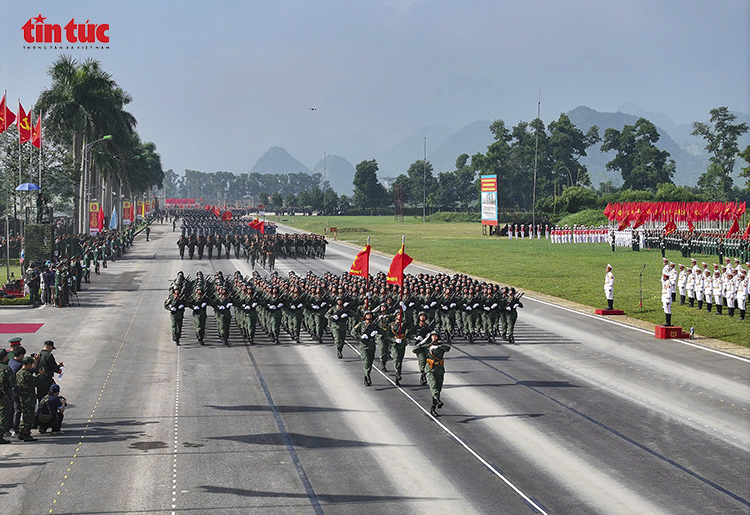 Lực lượng Quân đội, Công an hợp luyện chuẩn bị kỷ niệm 80 năm Quốc khánh