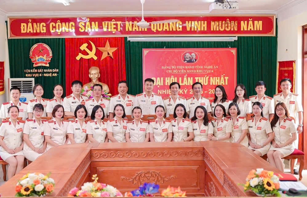 Đại hội Chi bộ lần thứ I VKSND khu vực 4, Nghệ An Dân chủ, đoàn kết, đổi mới và phát triển