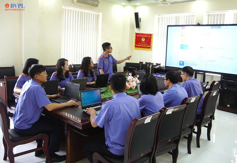 Kiểm sát viên VKSND khu vực 6 – Hải Phòng thực hành hiệu quả tinh thần 4S