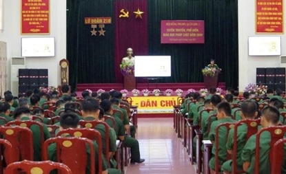 VKSQS khu vực 12 tổ chức Hội nghị tuyên truyền, phổ biến giáo dục pháp luật