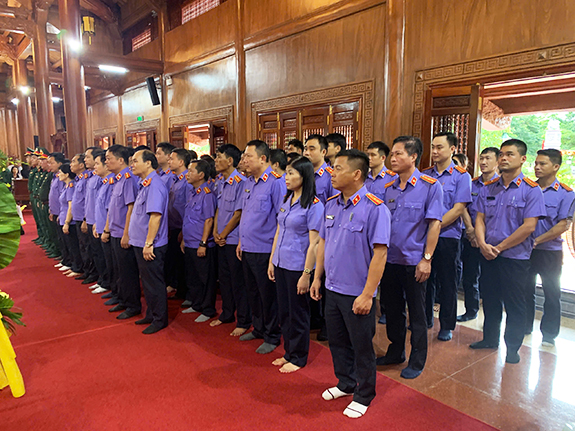 VKSND tỉnh Quảng Trị tổ chức lễ dâng hương tại Đền thờ Bác Hồ