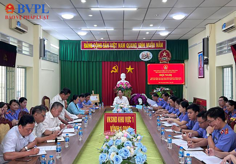 VKSND tỉnh Vĩnh Long làm việc với Ban Nội chính Tỉnh ủy