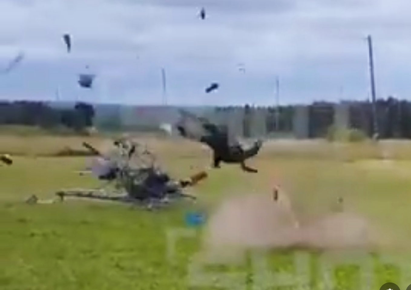 Khoảnh khắc chiếc trực thăng tự chế bị phá hủy khi thử nghiệm khiến cụ ông 88 tuổi thiệt mạng