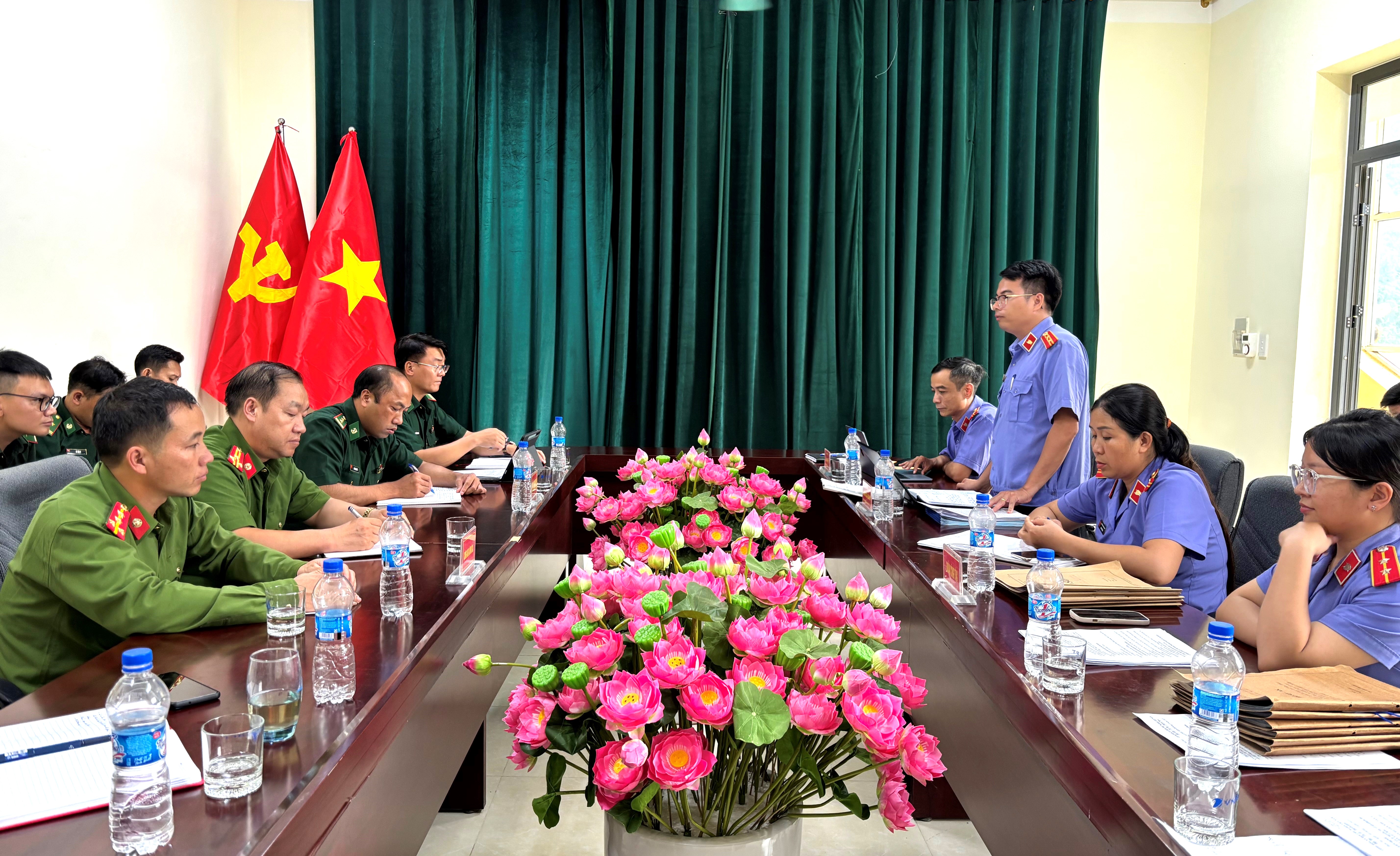 Kiểm sát trực tiếp tại các Đồn Biên phòng Mù Cả, Pa Ủ