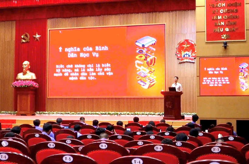 Triển khai Kế hoạch thực hiện Phong trào “Bình dân học vụ số - chuyên đề AI