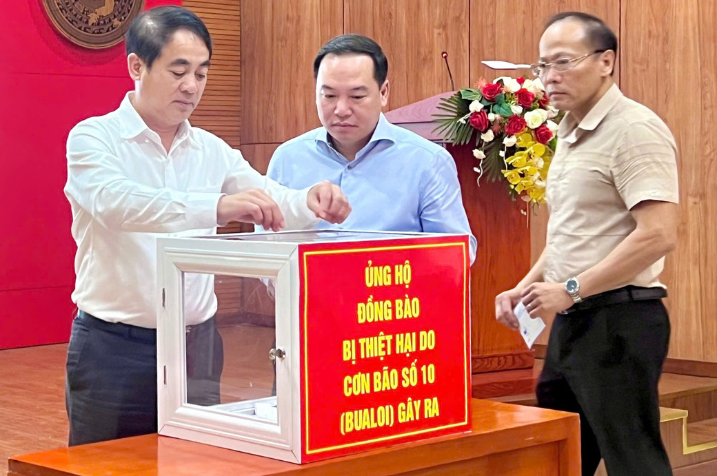 Khánh Hòa phát động ủng hộ đồng bào bị ảnh hưởng do bão số 10