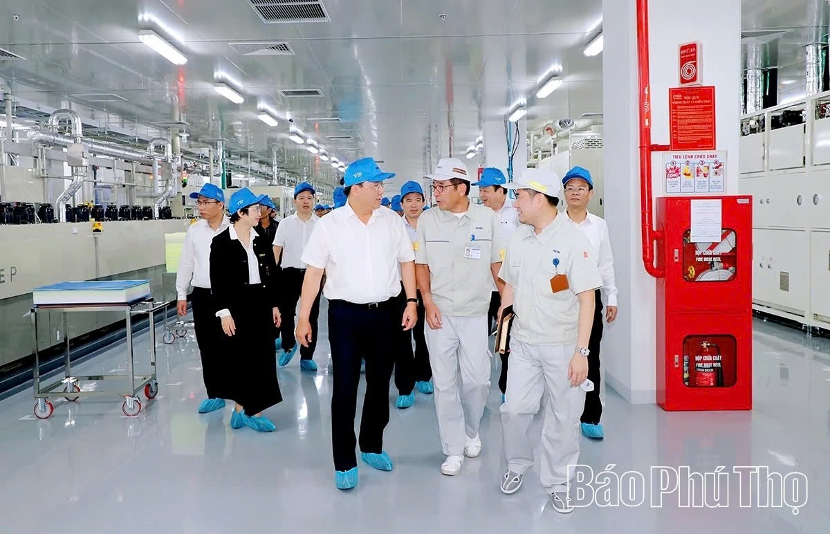 Đồng hành cùng doanh nghiệp - Phú Thọ tăng tốc phát triển