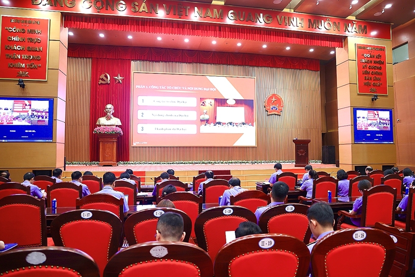 VKSND tối cao dự Hội nghị quán triệt Nghị quyết do Đảng ủy các cơ quan Đảng Trung ương tổ chức