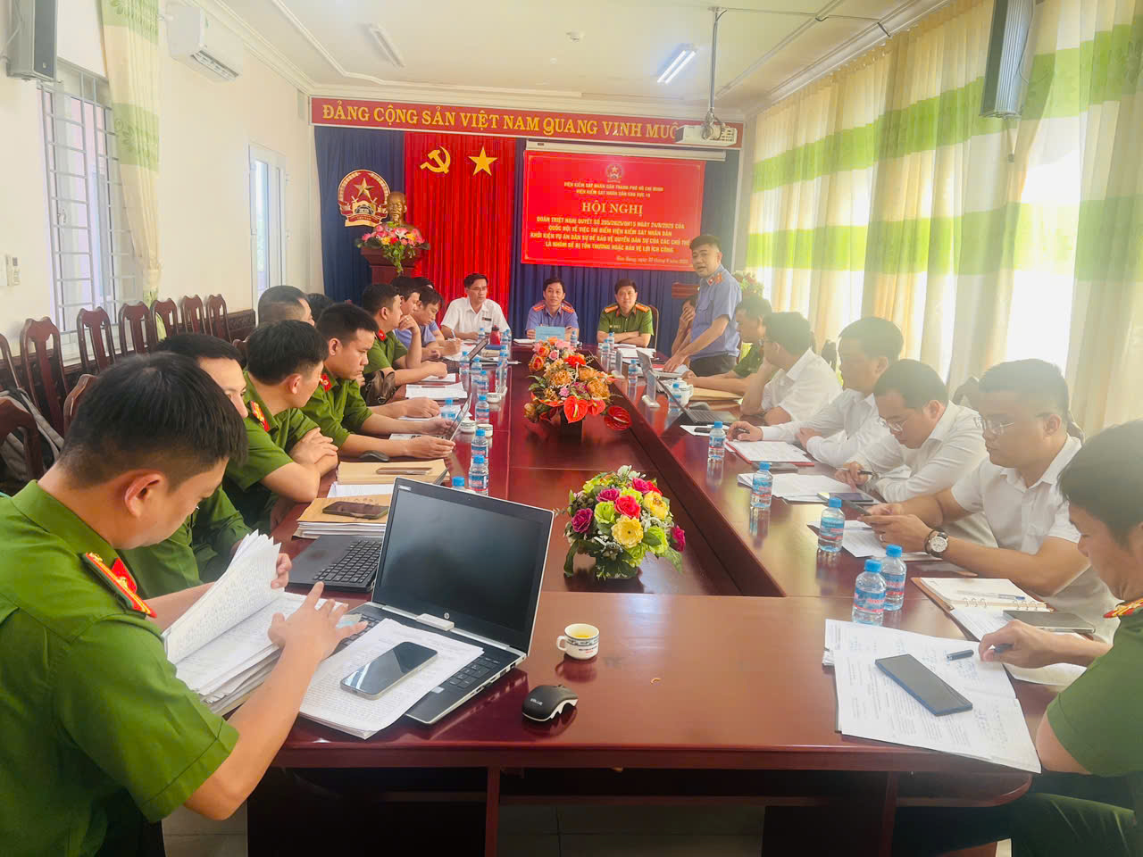 VKSND Khu vực 19 TP Hồ Chí Minh họp bàn giải quyết vướng mắc trong giải quyết tin báo