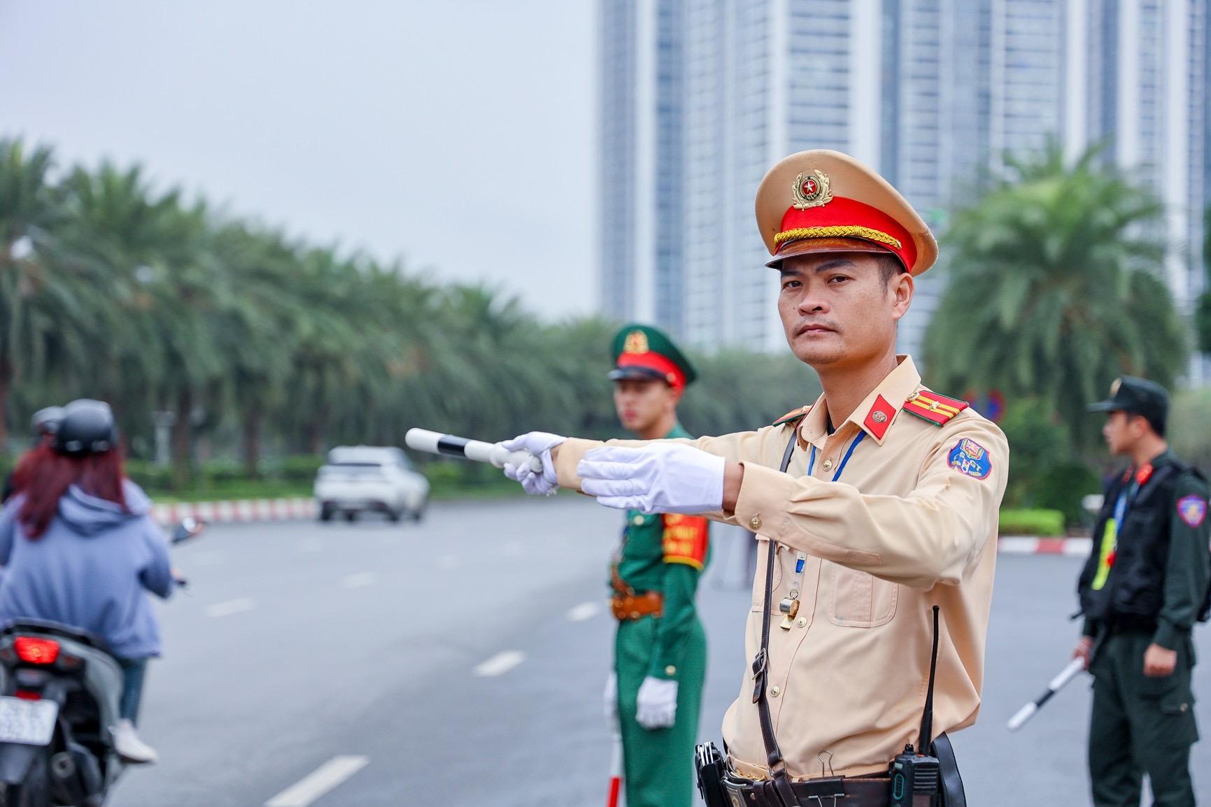 Hà Nội phân luồng giao thông phục vụ Lễ mở ký Công ước của Liên hợp quốc về chống tội phạm mạng