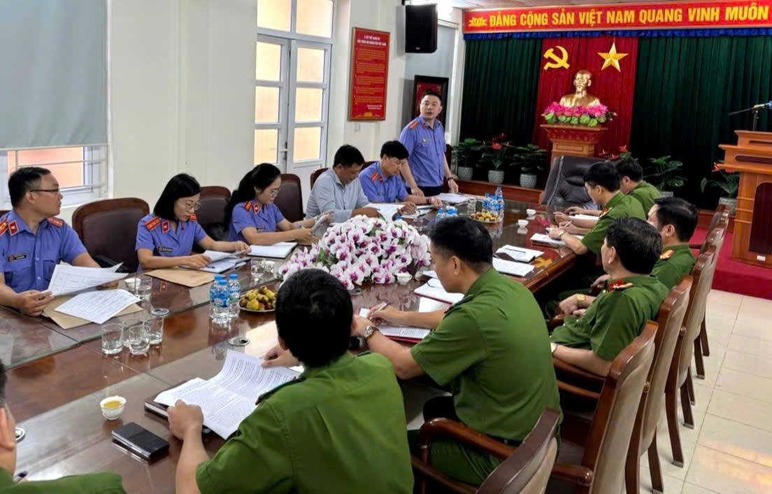 Kiểm sát trực tiếp công tác giải quyết khiếu nại, tố cáo tại PC01 Công an TP Hải Phòng