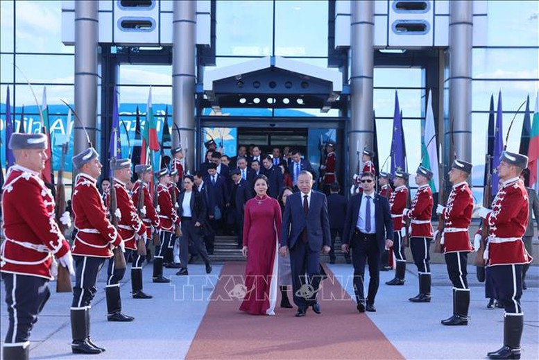 Tổng Bí thư Tô Lâm kết thúc tốt đẹp chuyến thăm chính thức Bulgaria