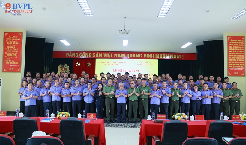 Cơ quan điều tra VKSND tối cao khai giảng lớp tập huấn nghiệp vụ cho Điều tra viên