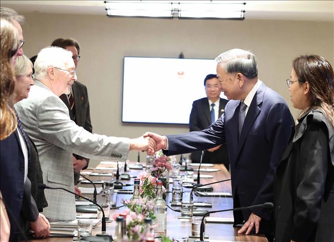 Tổng Bí thư Tô Lâm tiếp Tổng Bí thư Đảng Cộng sản Anh