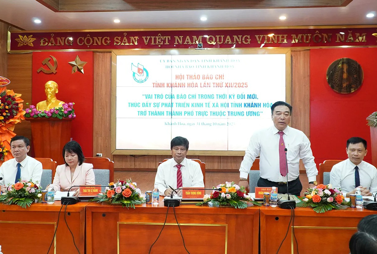 Báo chí góp phần hiện thực hóa mục tiêu Khánh Hòa trở thành thành phố trực thuộc Trung ương
