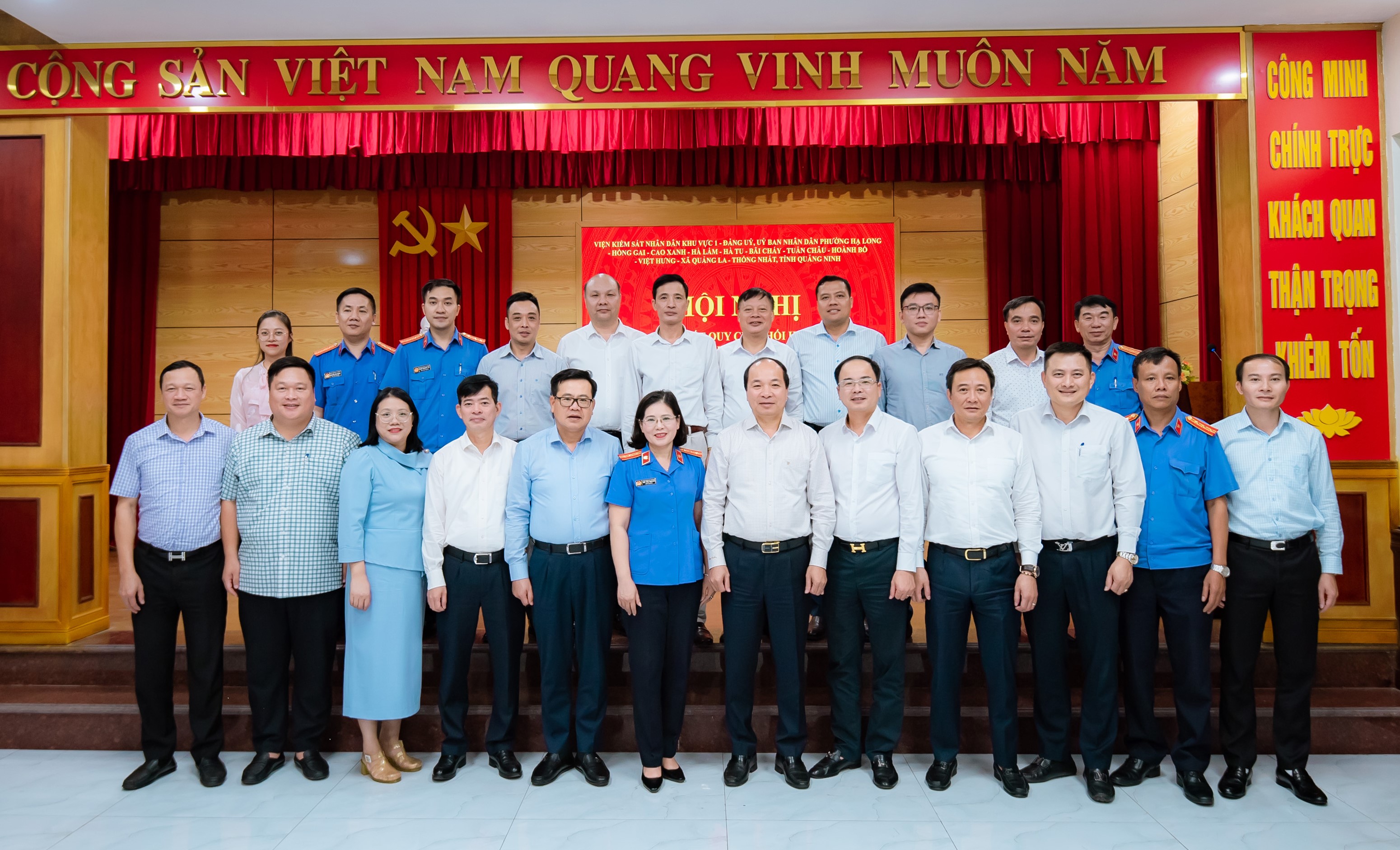 Tăng cường phối hợp giữa VKSND khu vực 1, tỉnh Quảng Ninh và 11 xã, phường