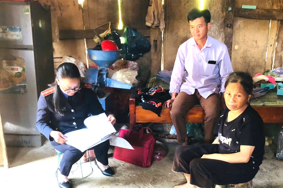 VKSND tỉnh Lai Châu trực tiếp xác minh điều kiện thi hành án dân sự