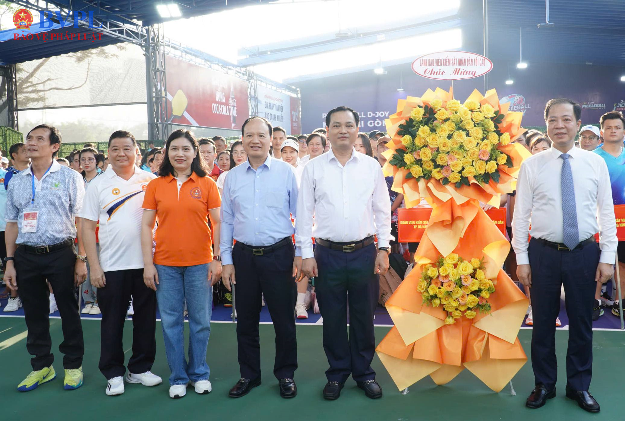 Khai mạc Giải Pickleball Báo Bảo vệ pháp luật mở rộng lần thứ I, năm 2025