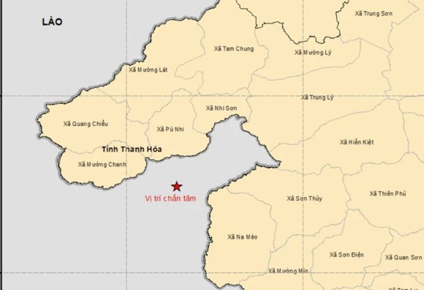 Động đất 4,8 độ tại Lào, nhiều người dân Hà Nội cảm nhận rõ rung lắc nhẹ