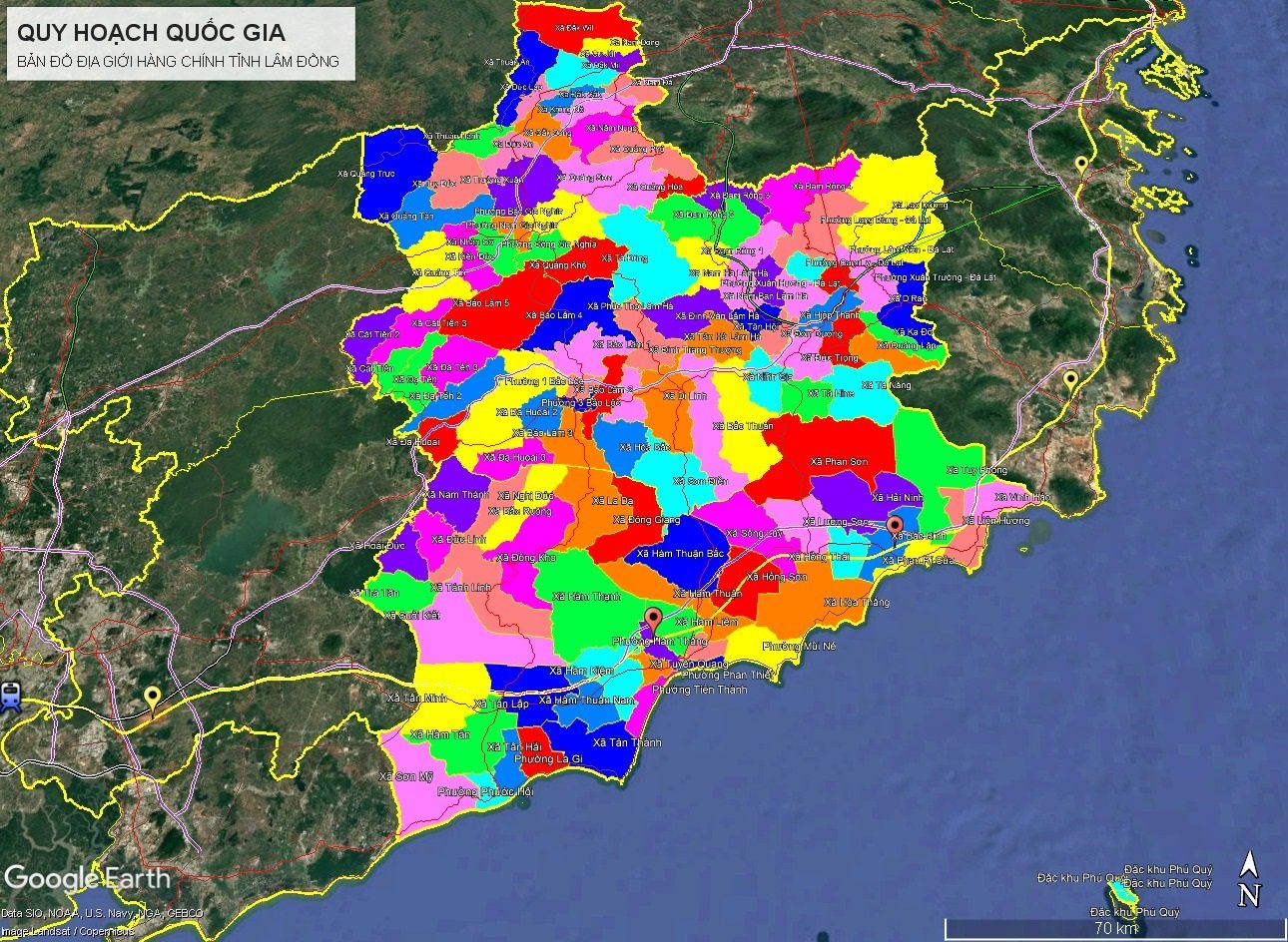 Lâm Đồng tìm đất xây dựng trung tâm hành chính mới