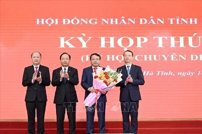 Ông Phan Thiên Định được bầu giữ chức Chủ tịch UBND tỉnh Hà Tĩnh