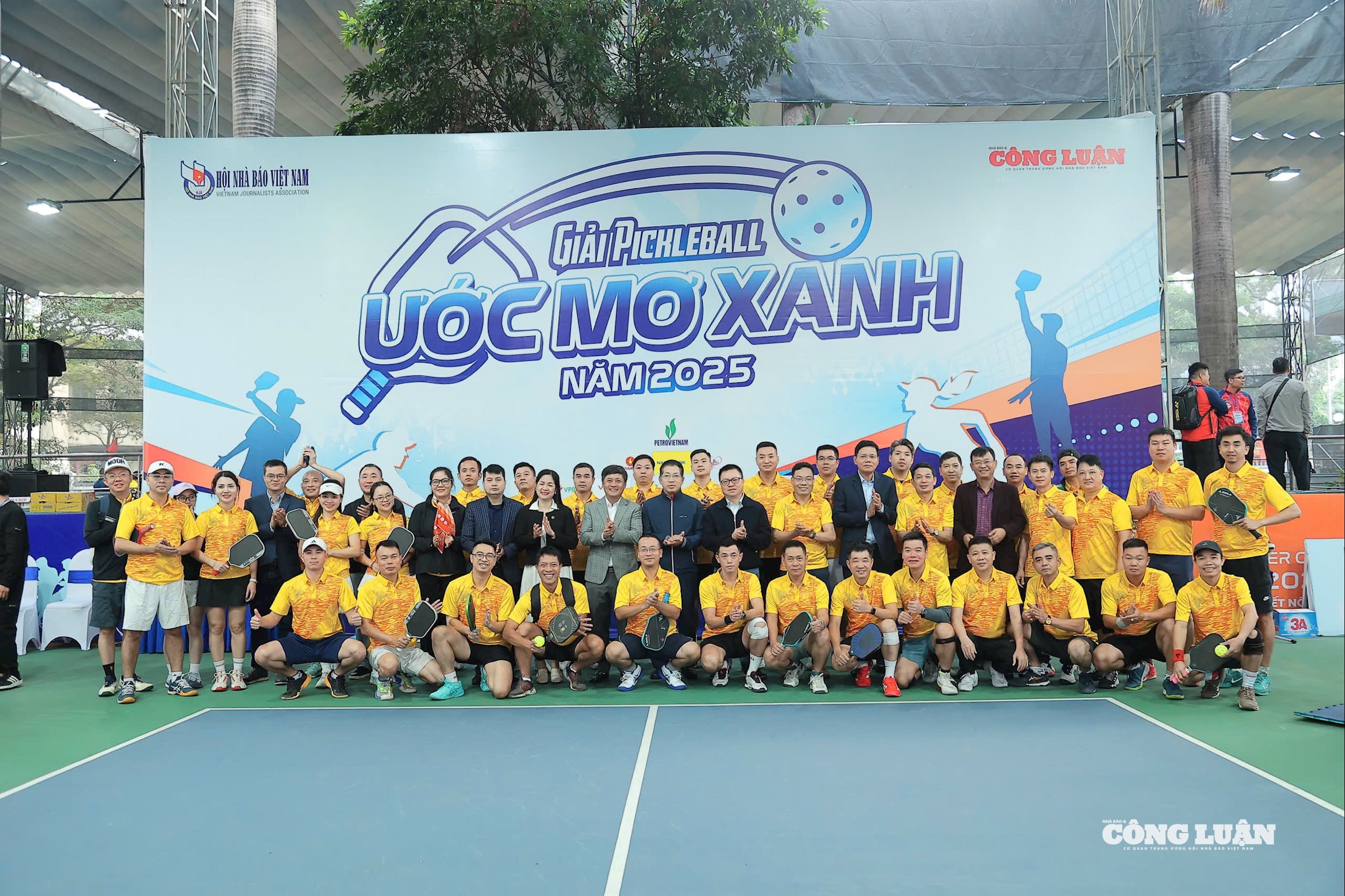 Giải Pickleball Ước Mơ Xanh 2025 Hội tụ tranh tài, gắn kết và nhân văn