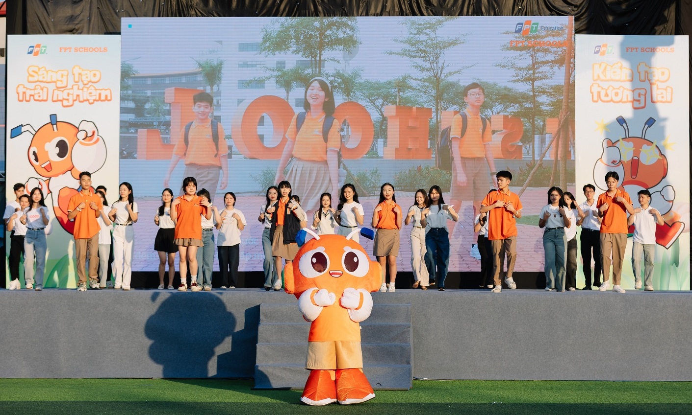 FPT School Hải Phòng lan tỏa tinh thần tri ân qua ngày hội F-Family Fest 2025