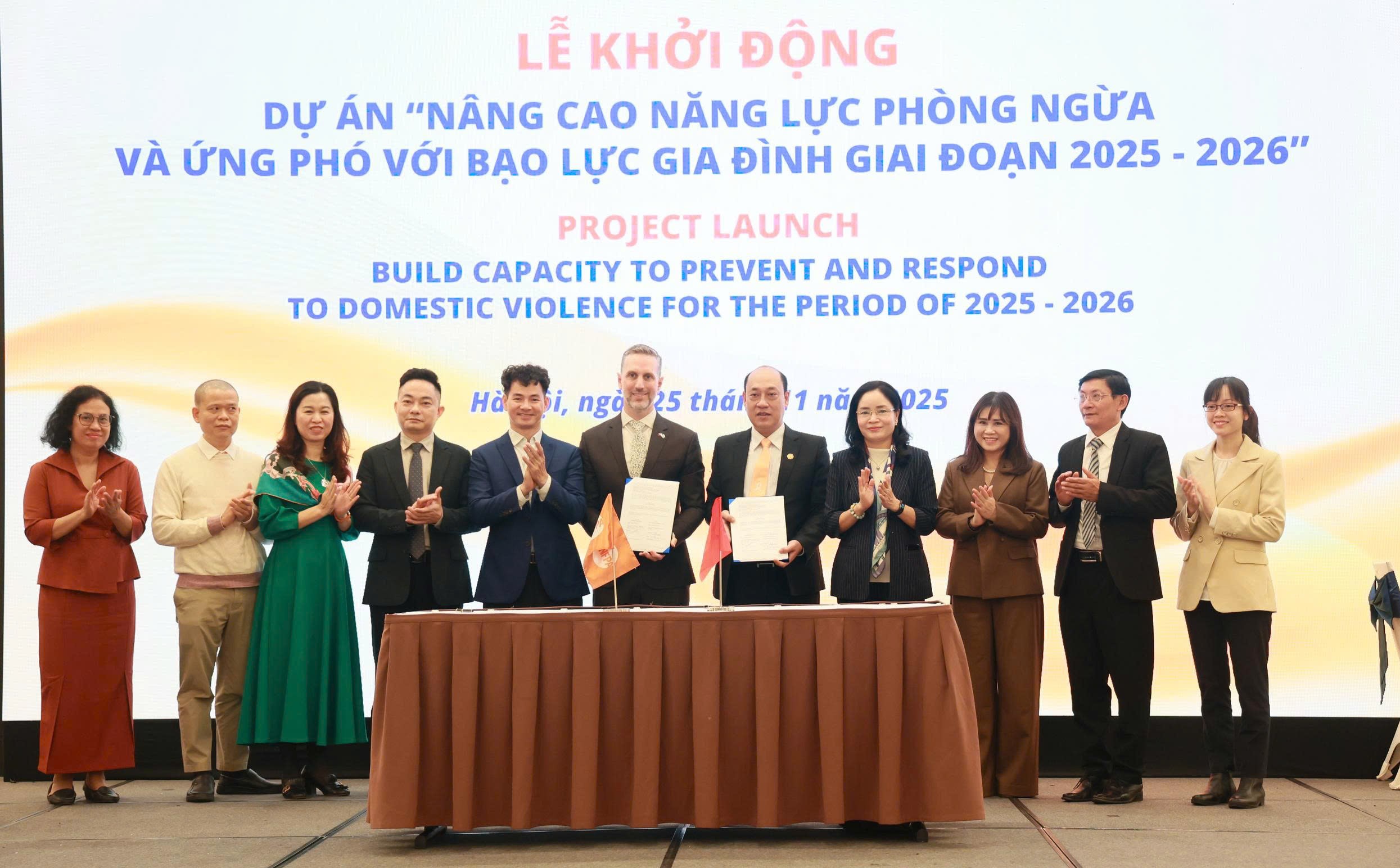 Nâng cao năng lực phòng ngừa và ứng phó với bạo lực gia đình giai đoạn 2025-2026