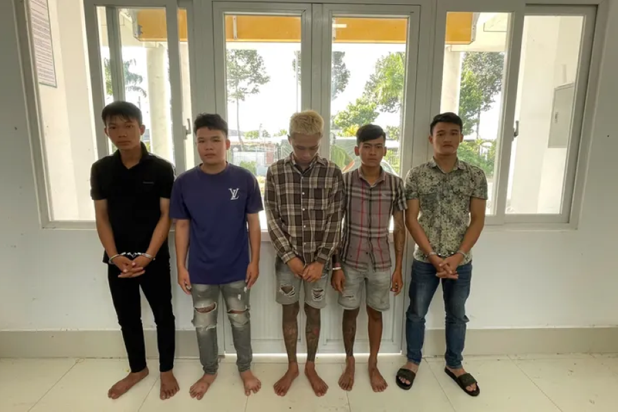 Triệt phá nhóm 6 đối tượng âm mưu bắt cóc chủ nợ, cướp xe máy