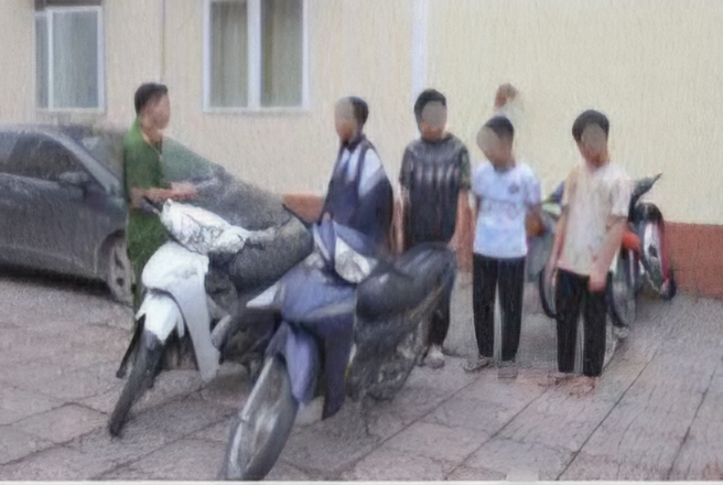 Nhanh chóng bắt giữ 8 đối tượng trộm cắp xe máy