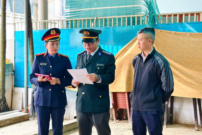 VKSND khu vực 1, TP Huế kiểm sát việc cưỡng chế kê biên tài sản thi hành án