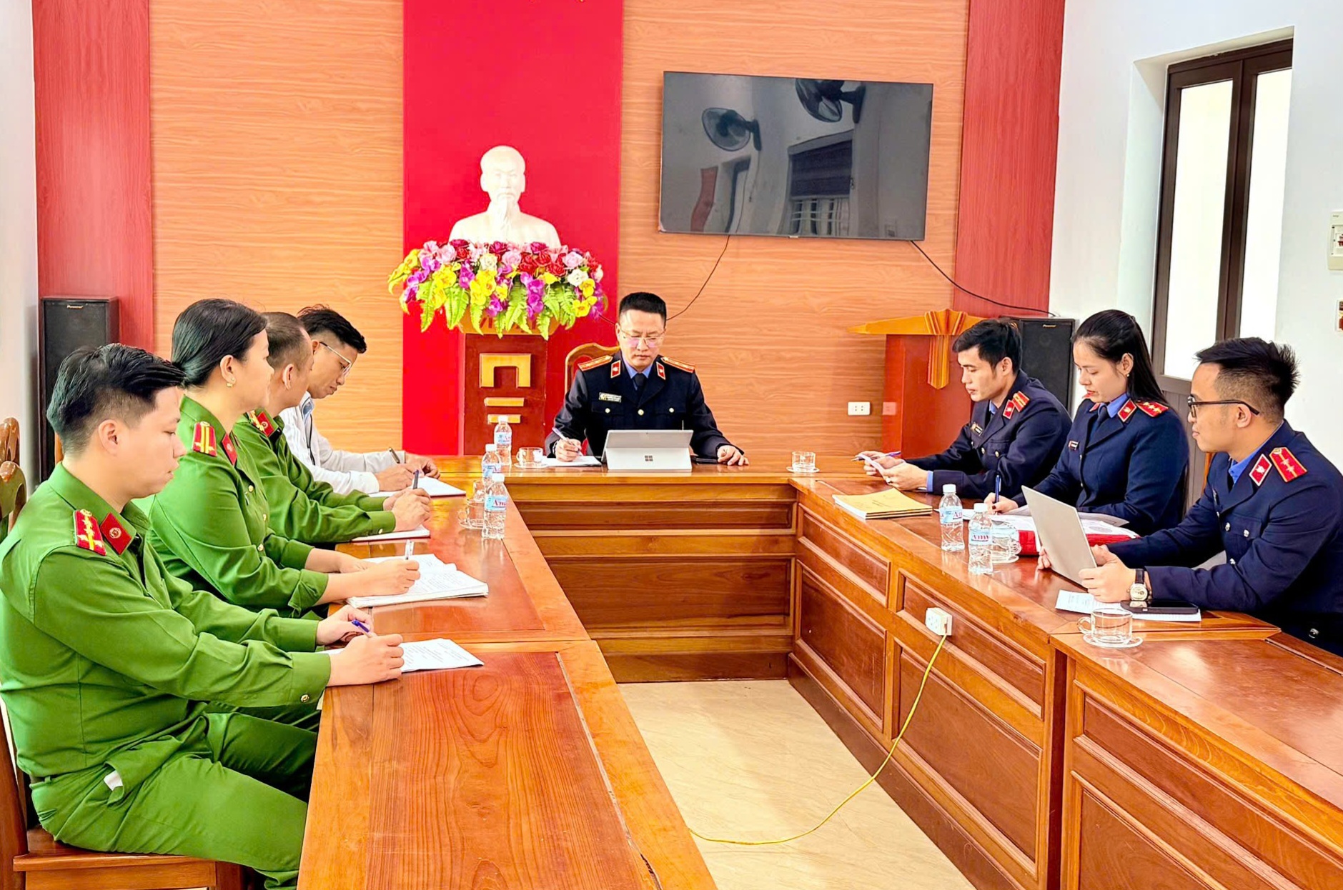 Kiểm sát việc thực hiện nội dung kiến nghị năm 2025 đối với UBND phường, xã