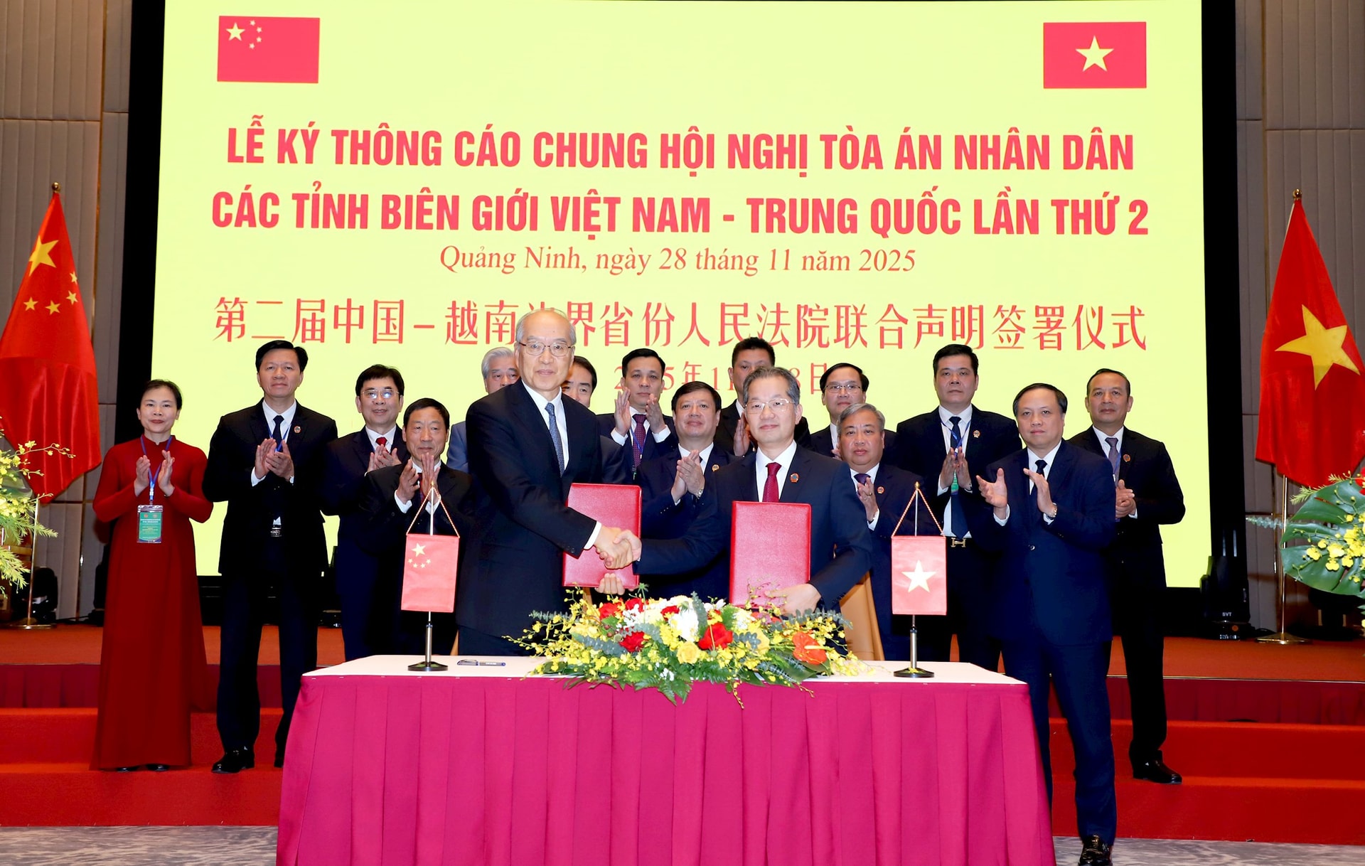 Hội nghị TAND các tỉnh biên giới Việt Nam - Trung Quốc Thắt chặt hợp tác tư pháp, giữ vững an ninh biên giới