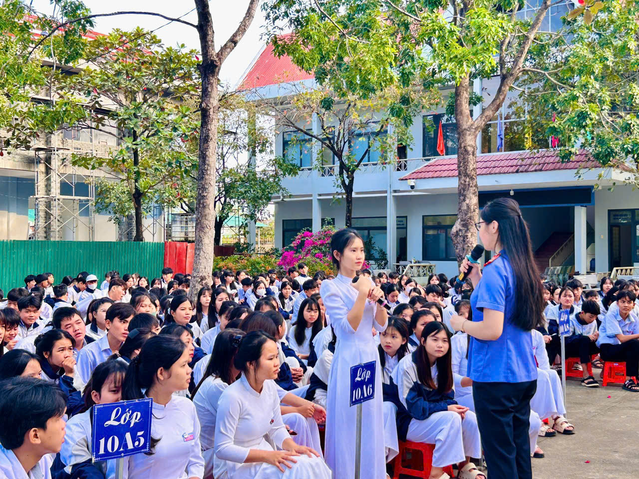 VKSND khu vực 2 – Đắk Lắk tuyên truyền pháp luật phòng chống bạo lực học đường