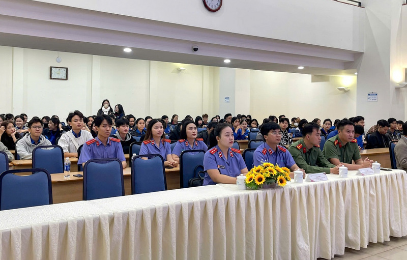 Viện kiểm sát phối hợp tuyên truyền kỹ năng ứng xử và phòng chống lừa đảo mạng