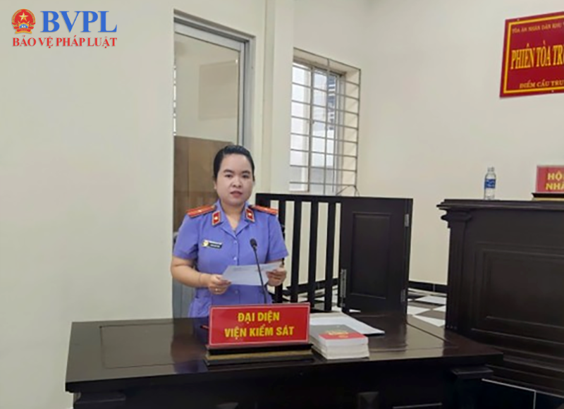 VKSND Khu vực 13 tỉnh An Giang xét xử trực tuyến vụ án hình sự