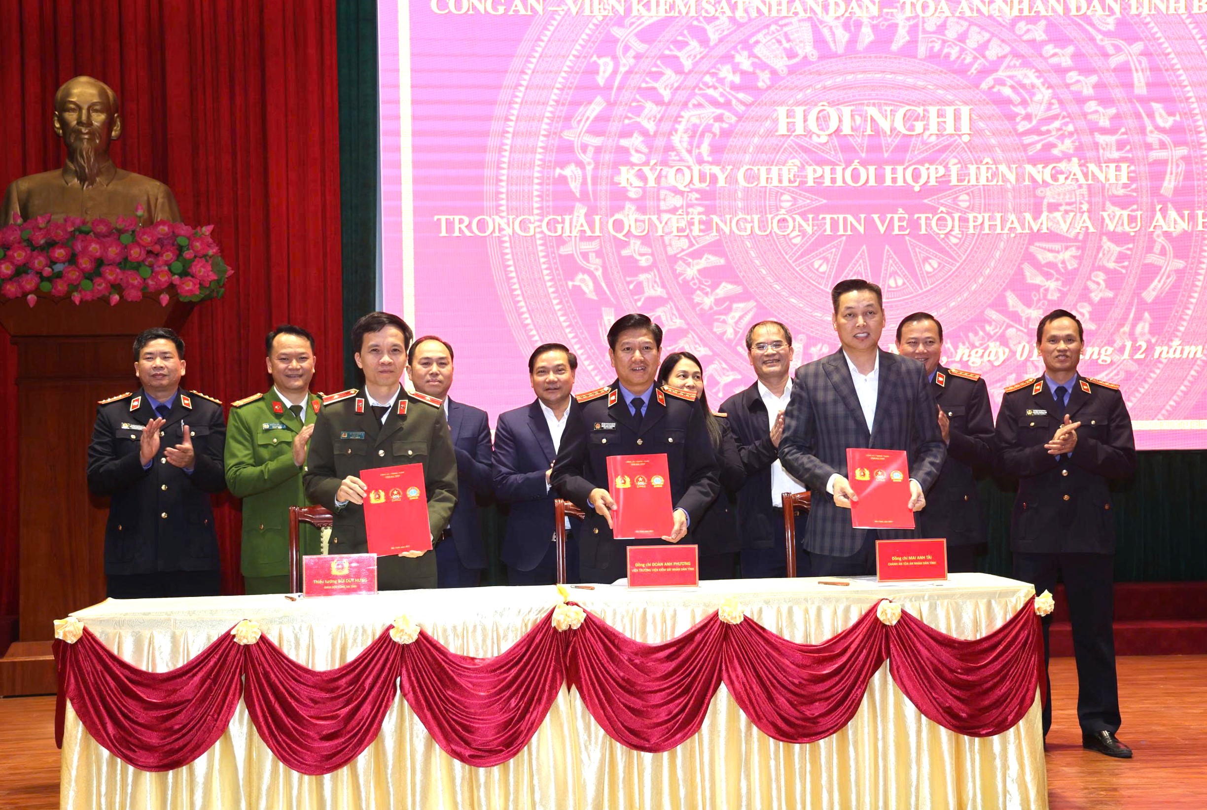 Liên ngành tư pháp tỉnh Bắc Ninh ký Quy chế phối hợp trong giải quyết nguồn tin về tội phạm và vụ án hình sự