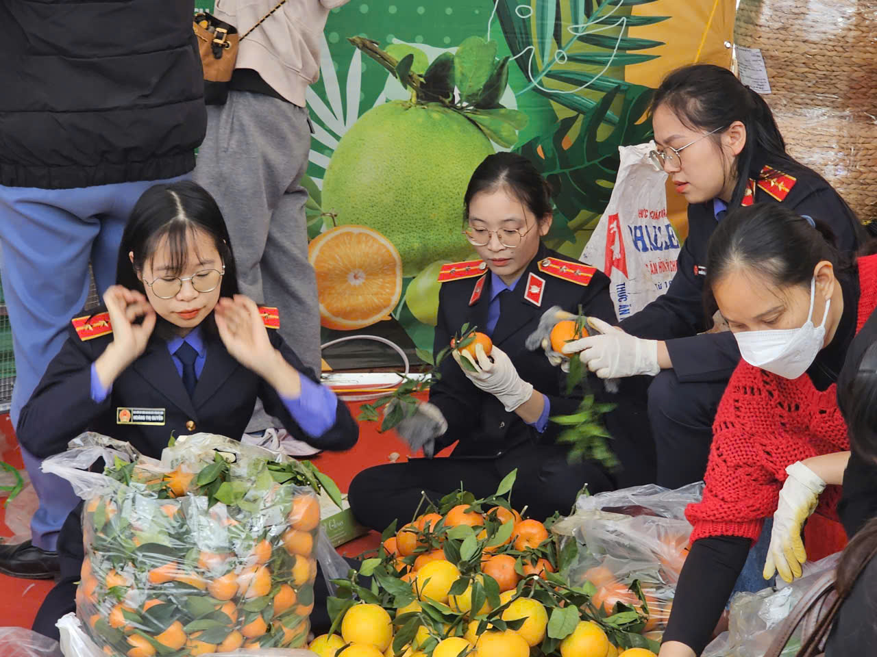 Chi đoàn VKSND khu vực 5, tỉnh Bắc Ninh hưởng ứng tích cực Lễ hội trái cây Bắc Ninh năm 2025