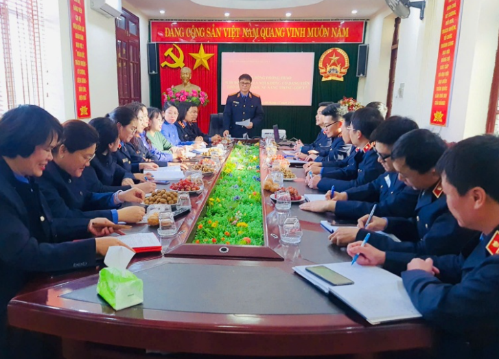 Chi bộ VKSND khu vực 1 - Lạng Sơn phát động phong trào thi đua